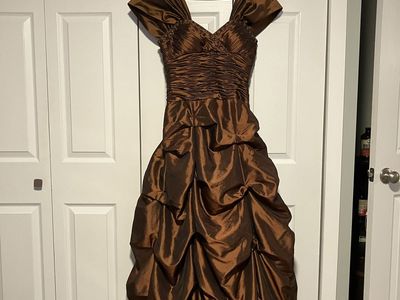 Brown Lenovia Prom Dress Size XS