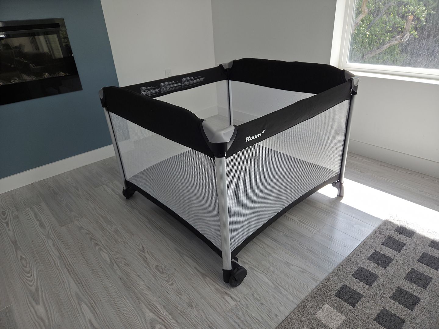 Joovy Room 2 - Large Portable Playpen, like new
