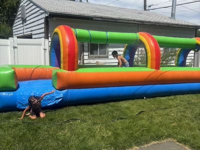 18 FT Rainbow Slip & Slide
