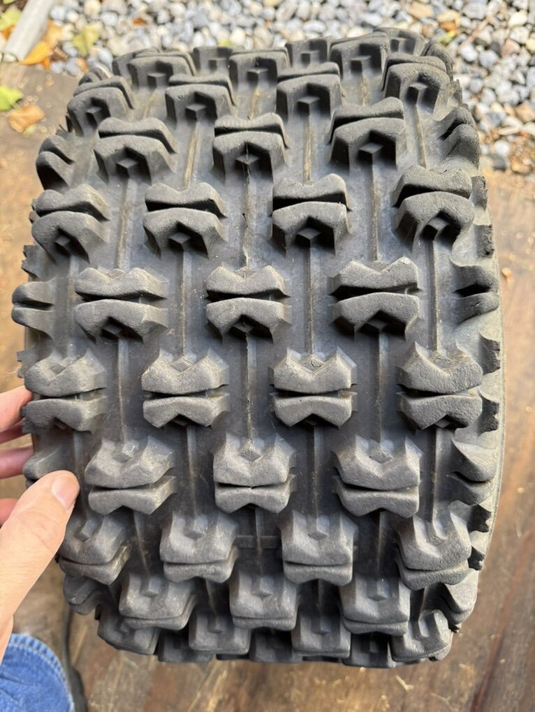 Rear Tires Off Honda 400 EX