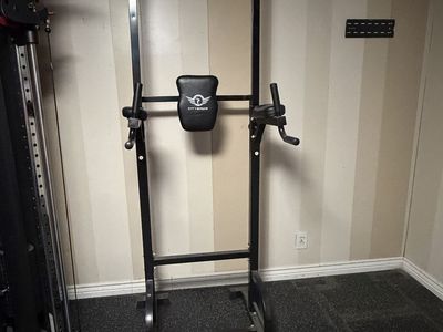 Power Tower Pull Up Dip Station