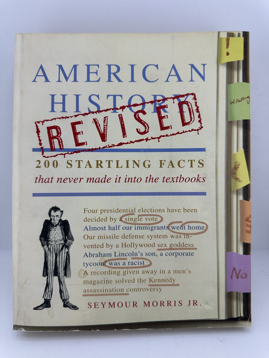 American History Revised Seymour Morris Jr 2010 PB 1st Ed Facts Textbook