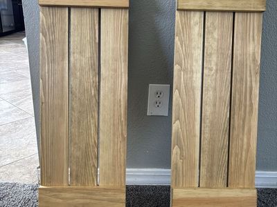 Rustic Wood Shutters