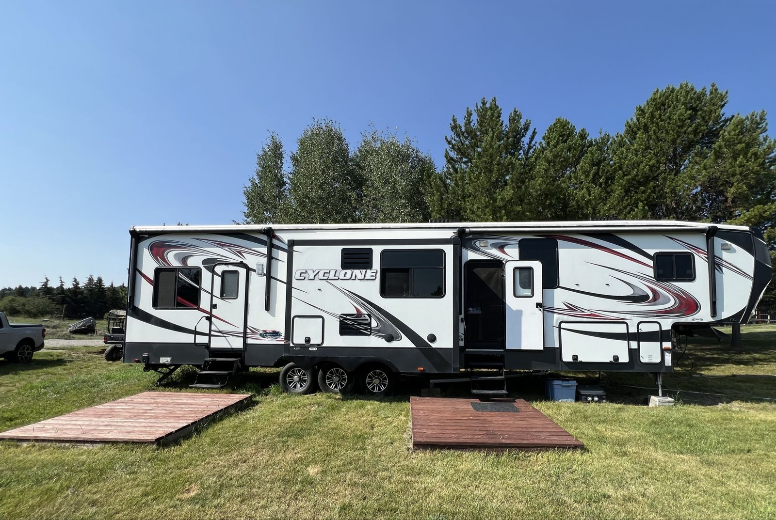 2013 Cyclone 4000 Toy Hauler
