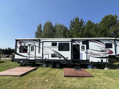 2013 Cyclone 4000 Toy Hauler