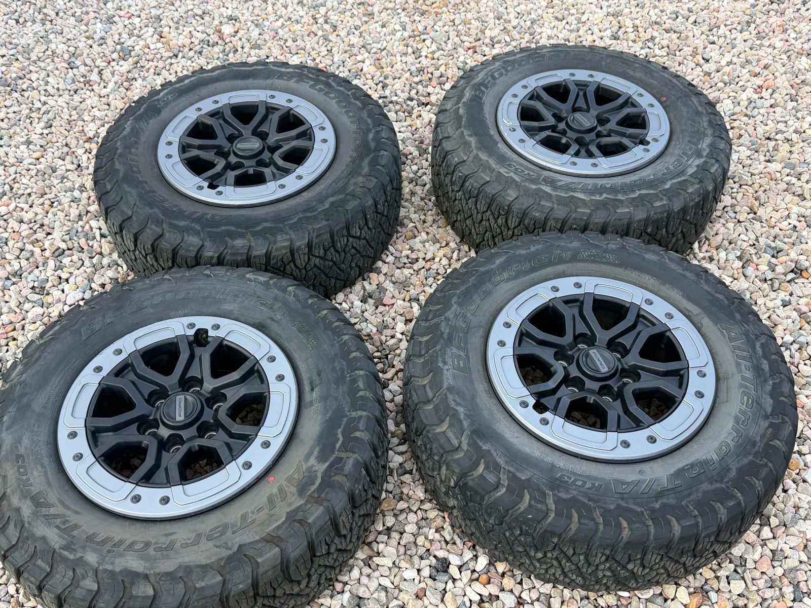 BFGoodrich All-Terrain T/A KO2 Tires & Ford Raptor Wheels - Set of 4