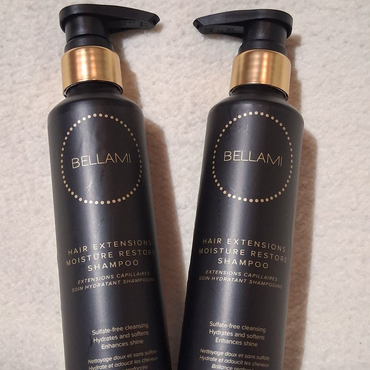 2 pack Bellami purple conditioner for hair extensi