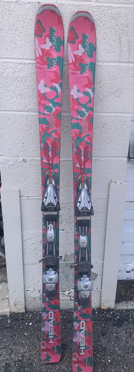 Head Wild Thang Womens Skis 163cm Floral Design