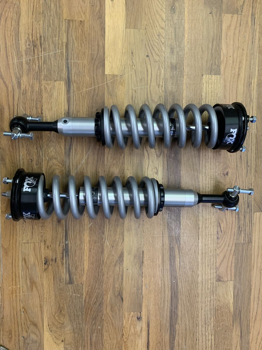 FOX Shocks 2.0 Front Coilovers (Pair ) 0-2" FRONT Lift for 2014-2020 Ford F150 F-150 FOX 985-02-015