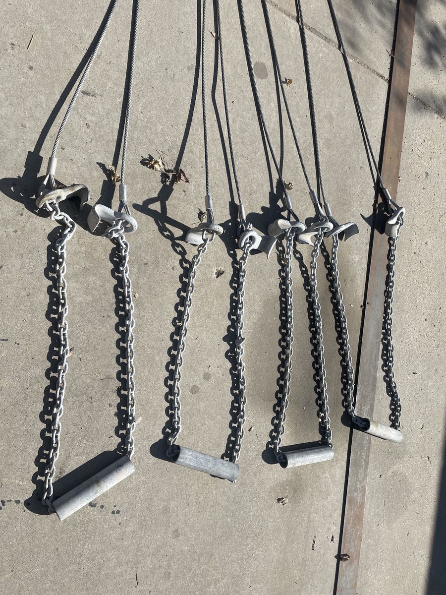 Military grade lifting chains sale/ trade