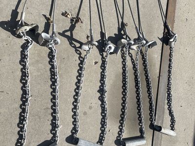 Military grade lifting chains sale/ trade