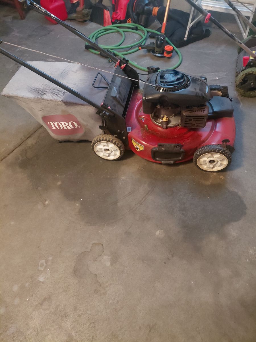 Toro lawnmower for free