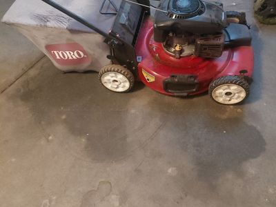 Toro lawnmower for free