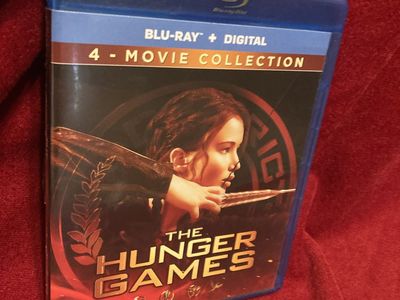 Hunger Games 4 Movie Collection Blu Rays