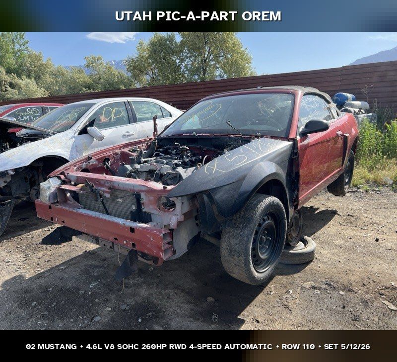 2002 Ford Mustang SN95 Parts - UTPAP Orem