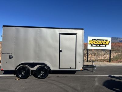2026 Formula Trailers 7X14 Traverse Flat Top 7K V