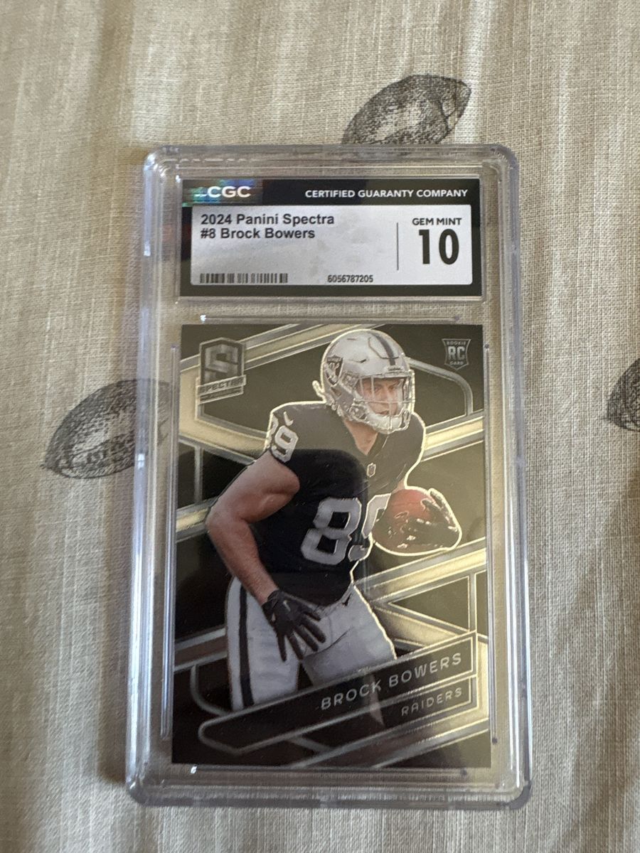 Brock bowers spectra gem 10 rookie