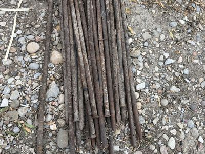 Concrete stakes