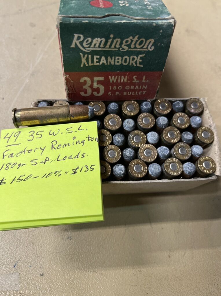 351 Win S L Ammo.