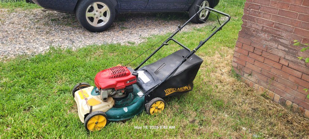 self propelled lawn mower good working conditions.