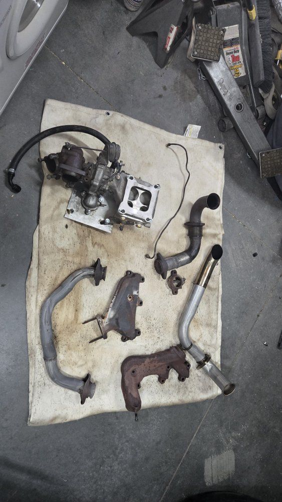 Draw-thru turbo from early 80's Buick 3.8