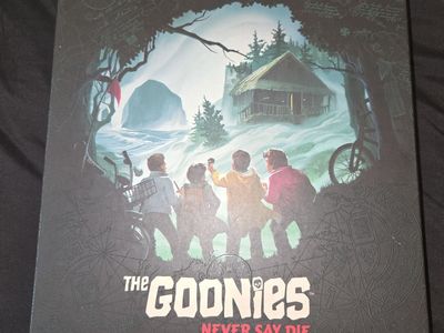 SEALED - Funko Games The Goonies: Never Say Die Board Game - Ages 12+, 2-5 Players, Adventure