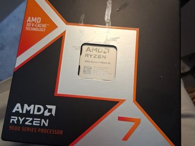AMD Ryzen 7 9800X3D 9000 Series Processor with 3D V-Cache Technology