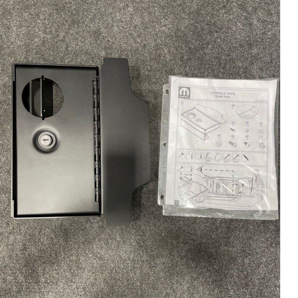 Ram 2019-2026 console safe