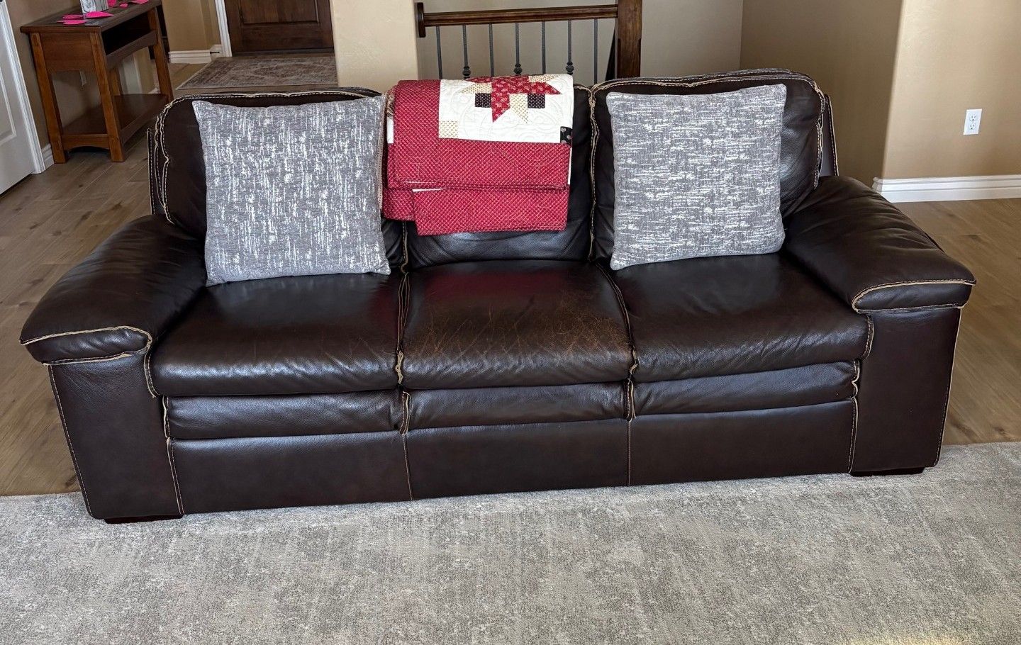 Beautiful Leather Sofas/ Couches