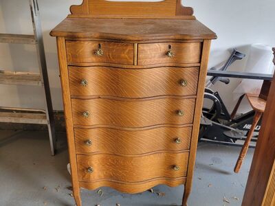 antique tiger oak dresser $899 obo