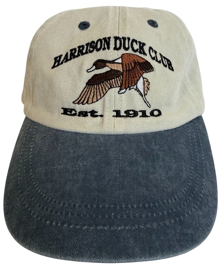 90's Harrison Duck Club Beige Adjustable Hat