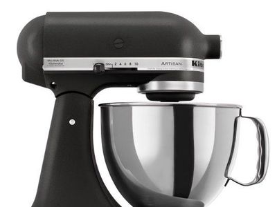 New in box KitchenAid Artisan Series 5qt Tilt-Head Stand Mixer, Cast Iron Black