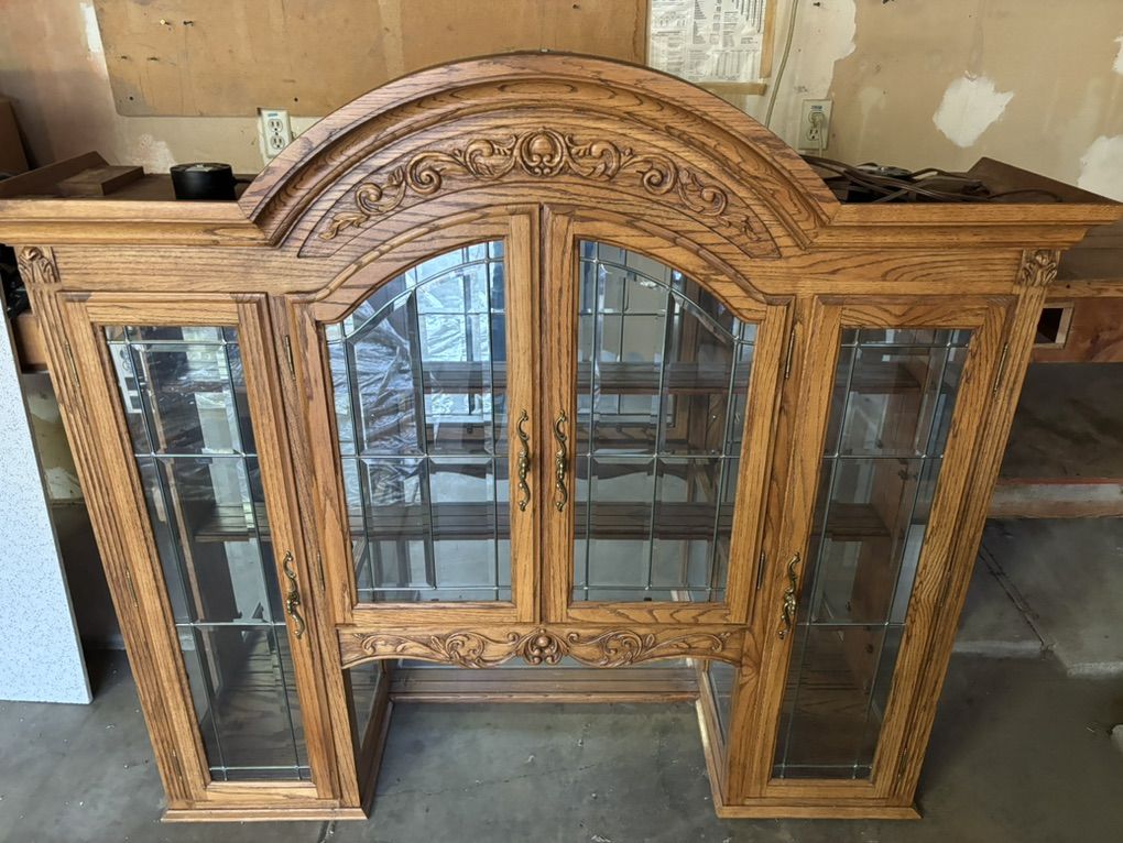 Hutch For Top Of Dresser Or Buffet