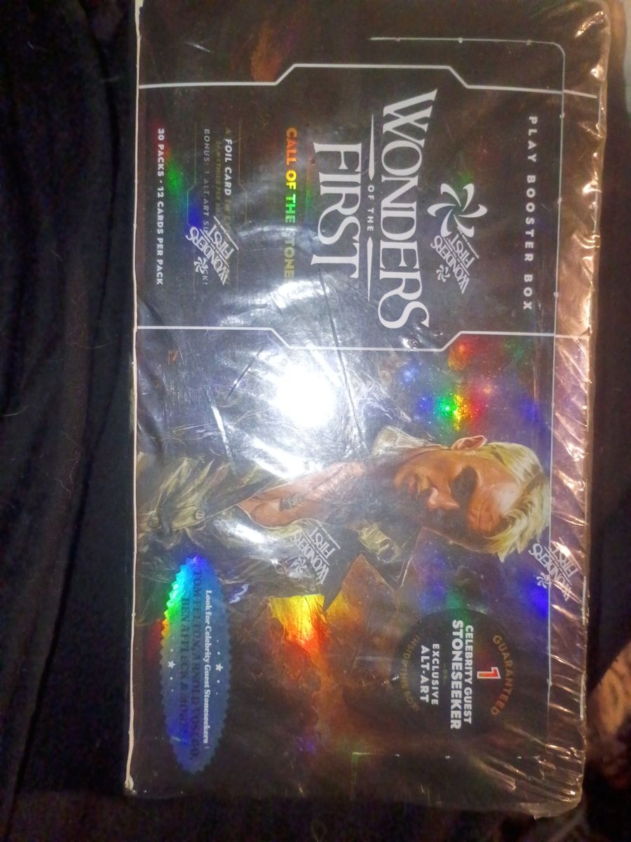 Wonders of the first sealed collector booster box$225
