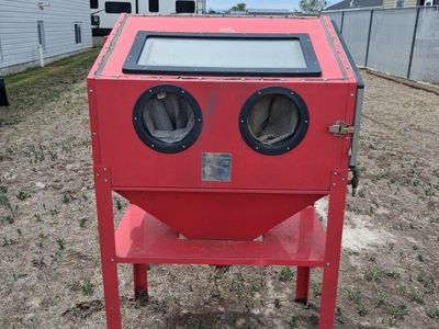 sand blasting cabinet