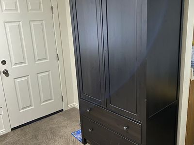 IKEA Hemnes armoire Solid pine drawers, and shelf