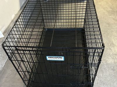Large collapsible dog crate