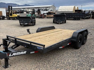 7x16 Lamar H6 Equipment Trailer - 14K GVWR -