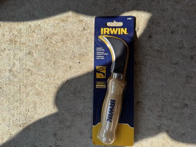 Irwin Linoleum & Flooring Knife with Wood Handle (1774108)