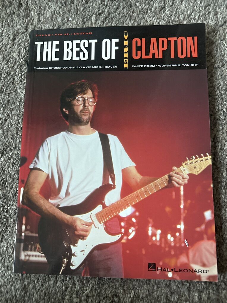 The Best Of Eric Clapton - Piano/Vocal/Guitar Book