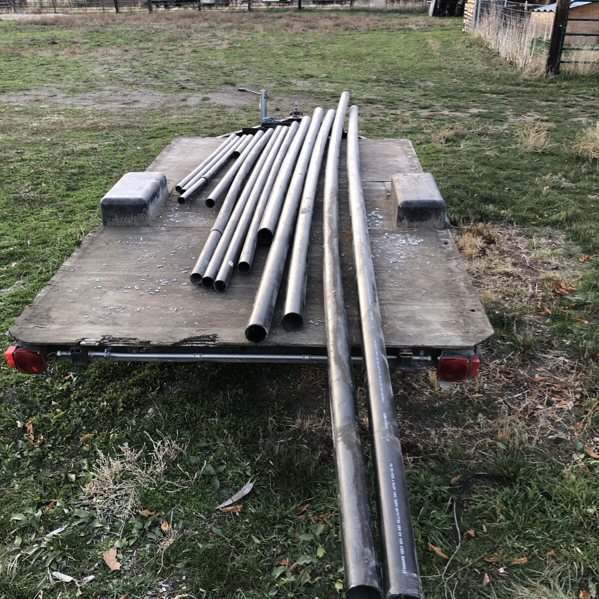Lot Of ABS Pipe - 3, 2, 1-1/2