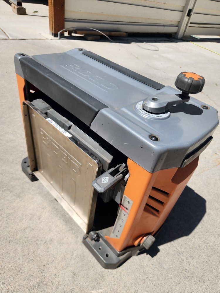 RIDGID Thickness Planer Benchtop Woodworking Power Tool