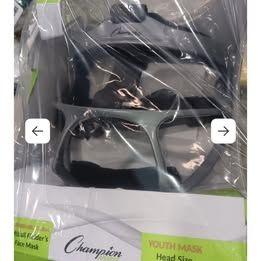 NEW Champion Sports Youth Magnesium Softball Face Mask - Silver