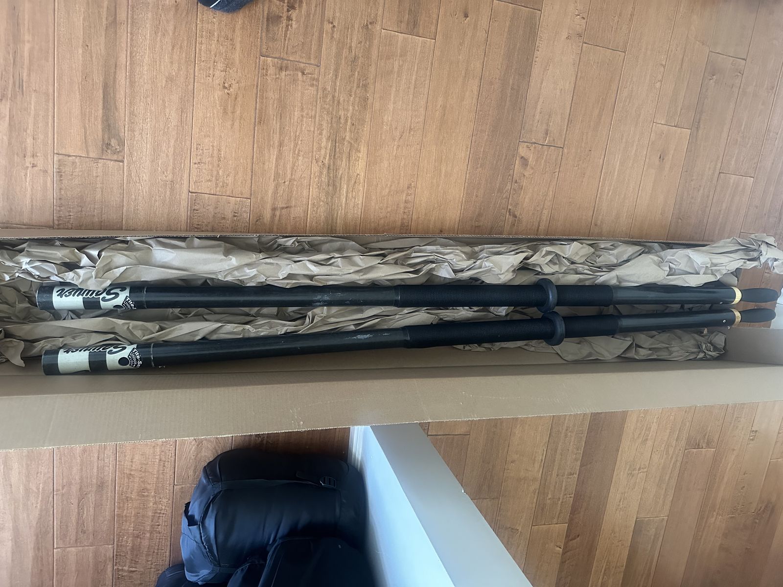 Drift boat or raft sawyer polecat oars 8.5ft like new