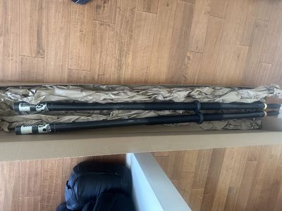 Drift boat or raft sawyer polecat oars 8.5ft like new