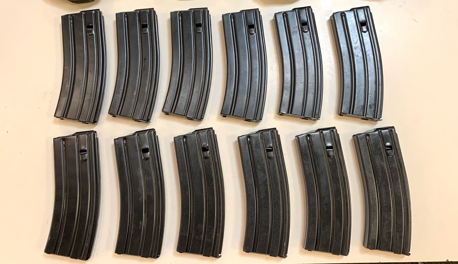 12 - Colt AR-15 30 Round .223/5.56 Steel Mags New