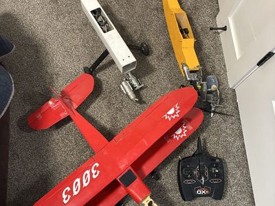 R/C planes need a little bit of TLC motors Work. I have three different sized engines.150obo