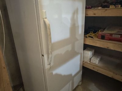 White Upright Freezer