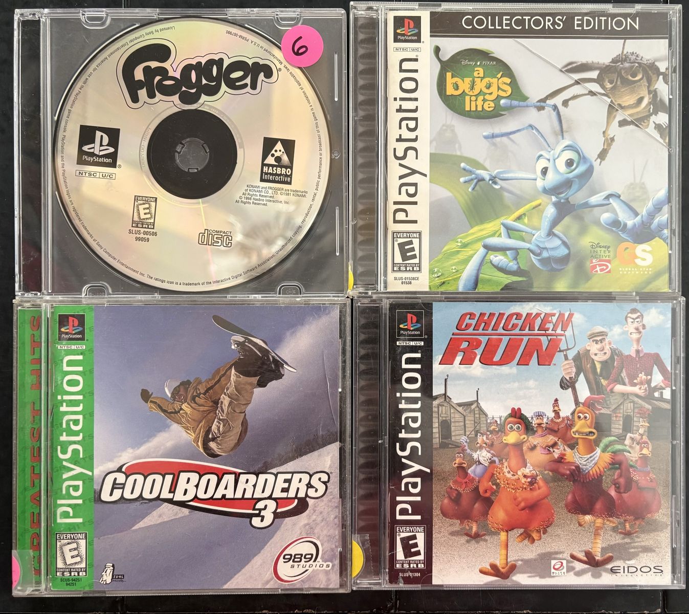 Ps1 Games Starting At 4$