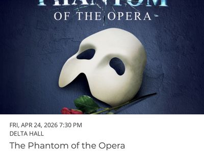 Phantom Of The Opera 4/24 Row A